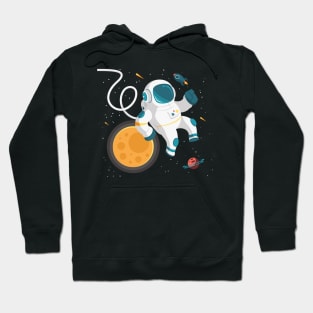 Astronaut In Space Hoodie